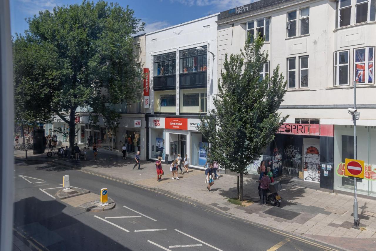 דירות 2Cq*Morden Studio Flat *Moments Away From Brighton Seafront מראה חיצוני תמונה